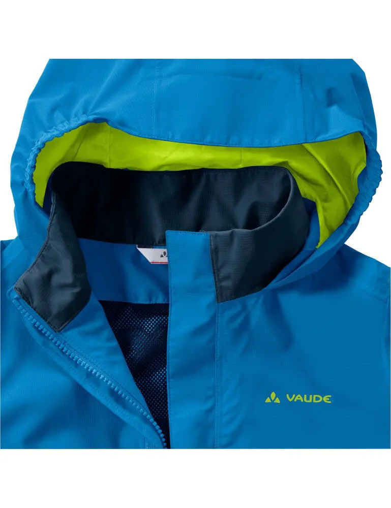 Vaude Escape Light Jacket III Kinder Regenjacke winddicht wasserdicht radiate/green NEU