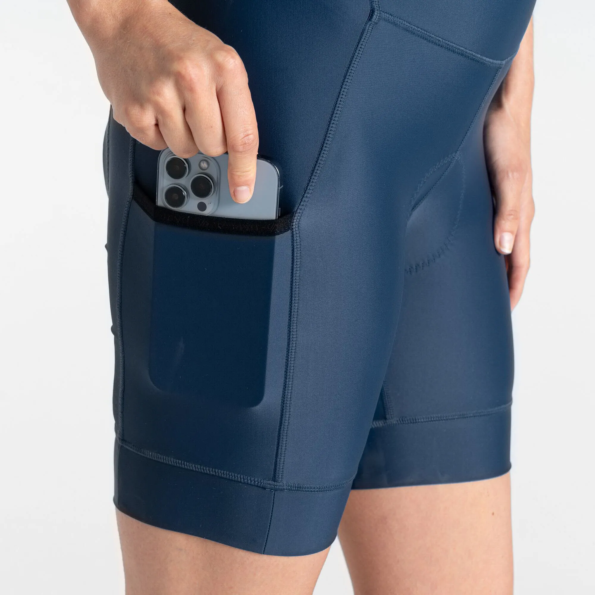 DARE 2B AEP Prompt Short Fahrradhose Damen dunkelblau