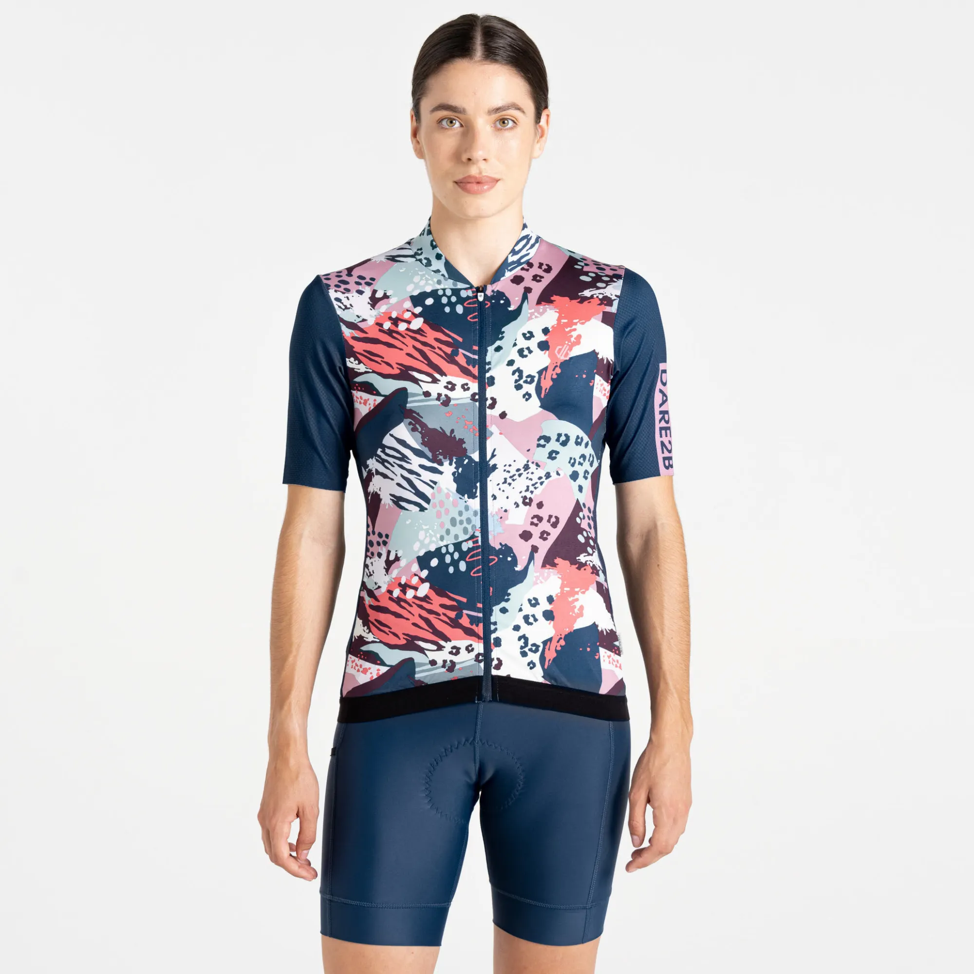 DARE 2B AEP Stimulus III Fahrrad-Trikot Damen dunkelblau