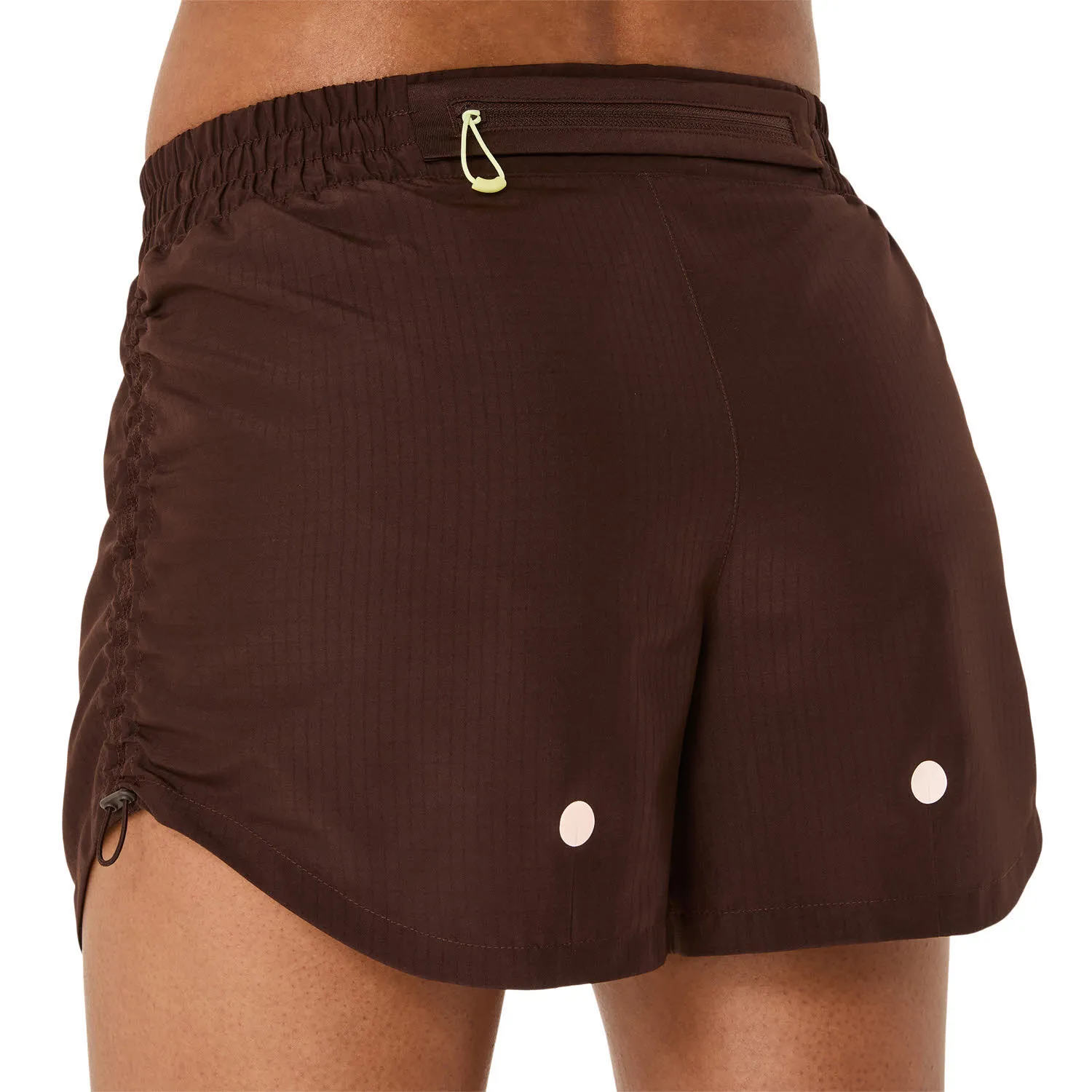 ASICS NAGINO RUN ADJUSTABLE 4IN SHORT Laufshort Damen dunkelbraun