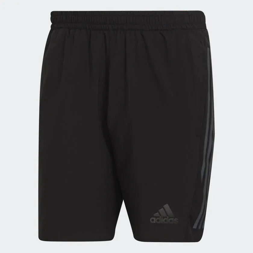 Adidas Run Icon Shorts kurze Hose Laufhose Herren schwarz