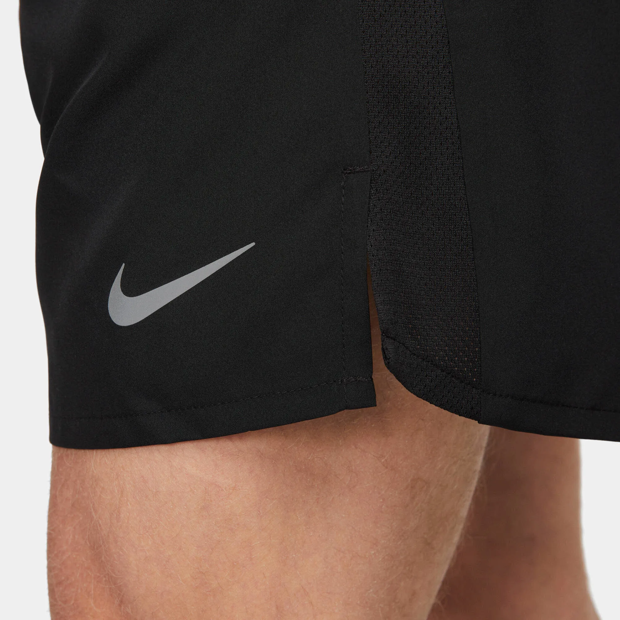 Nike Challenger Herren Dri-Fit-Laufshorts Sportshorts Trainingshose schwarz
