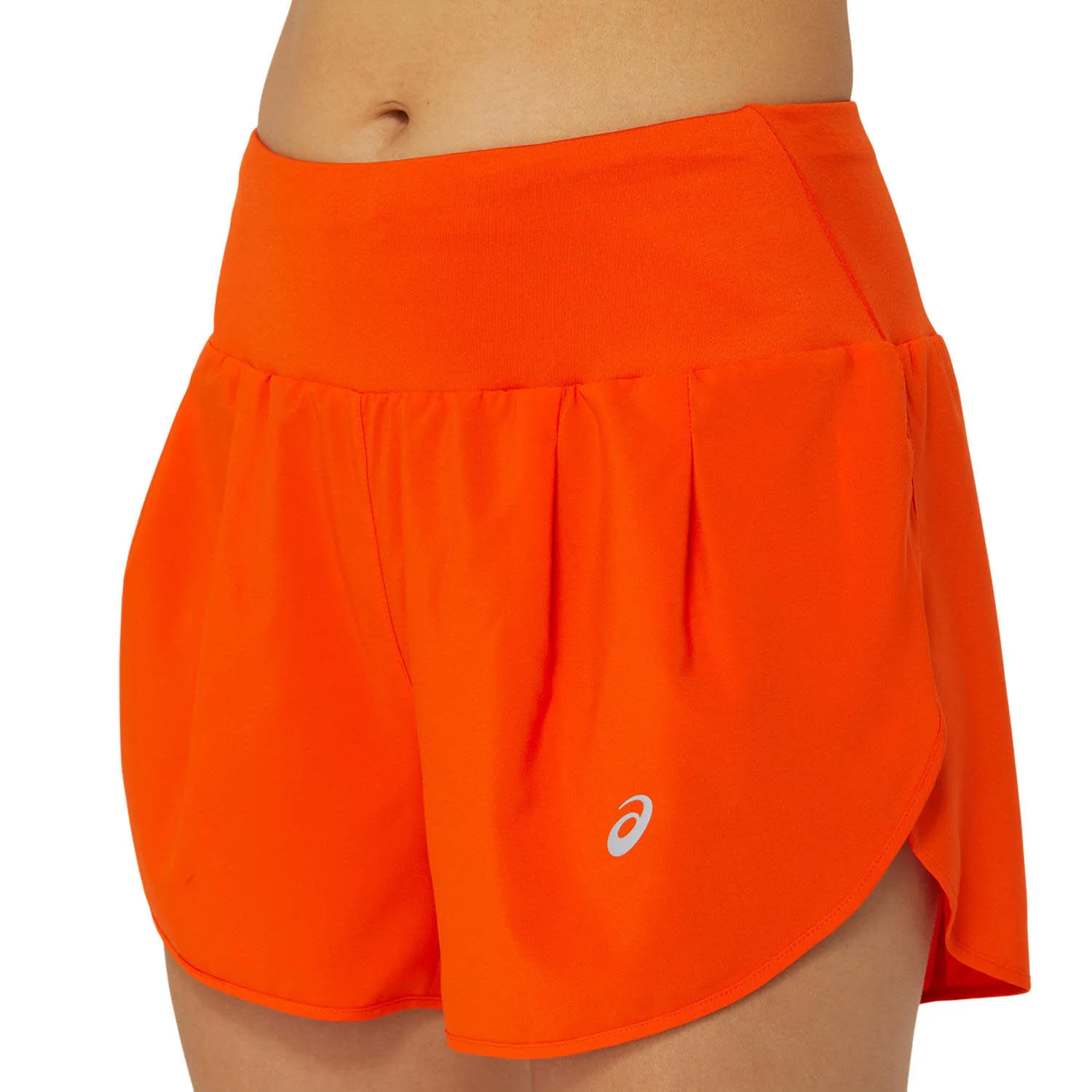 Asics Road 3.5IN Damen Shorts Laufshort kurze Hose orange