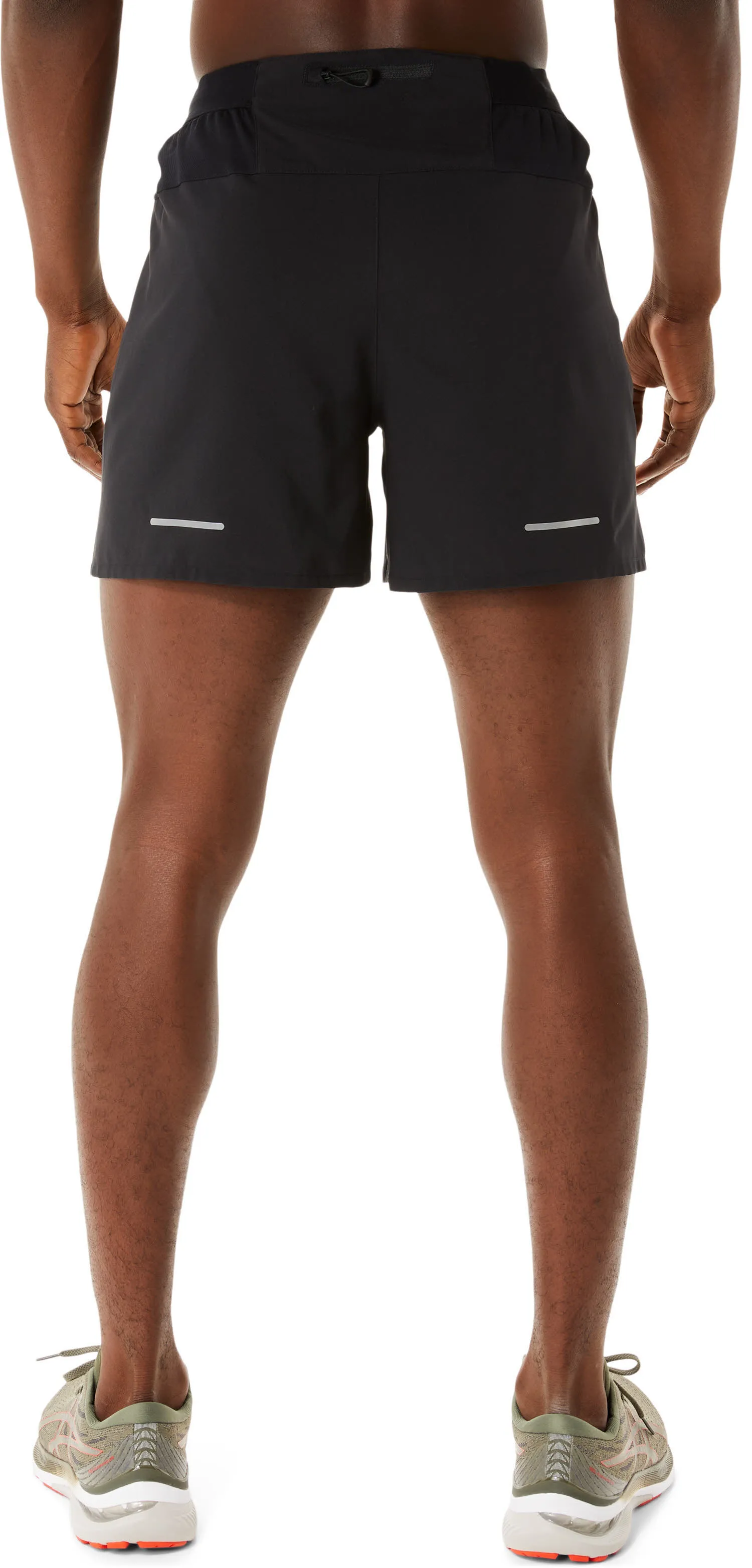 Asics Road 5IN Herren Shorts Laufshorts kurze Hose schwarz