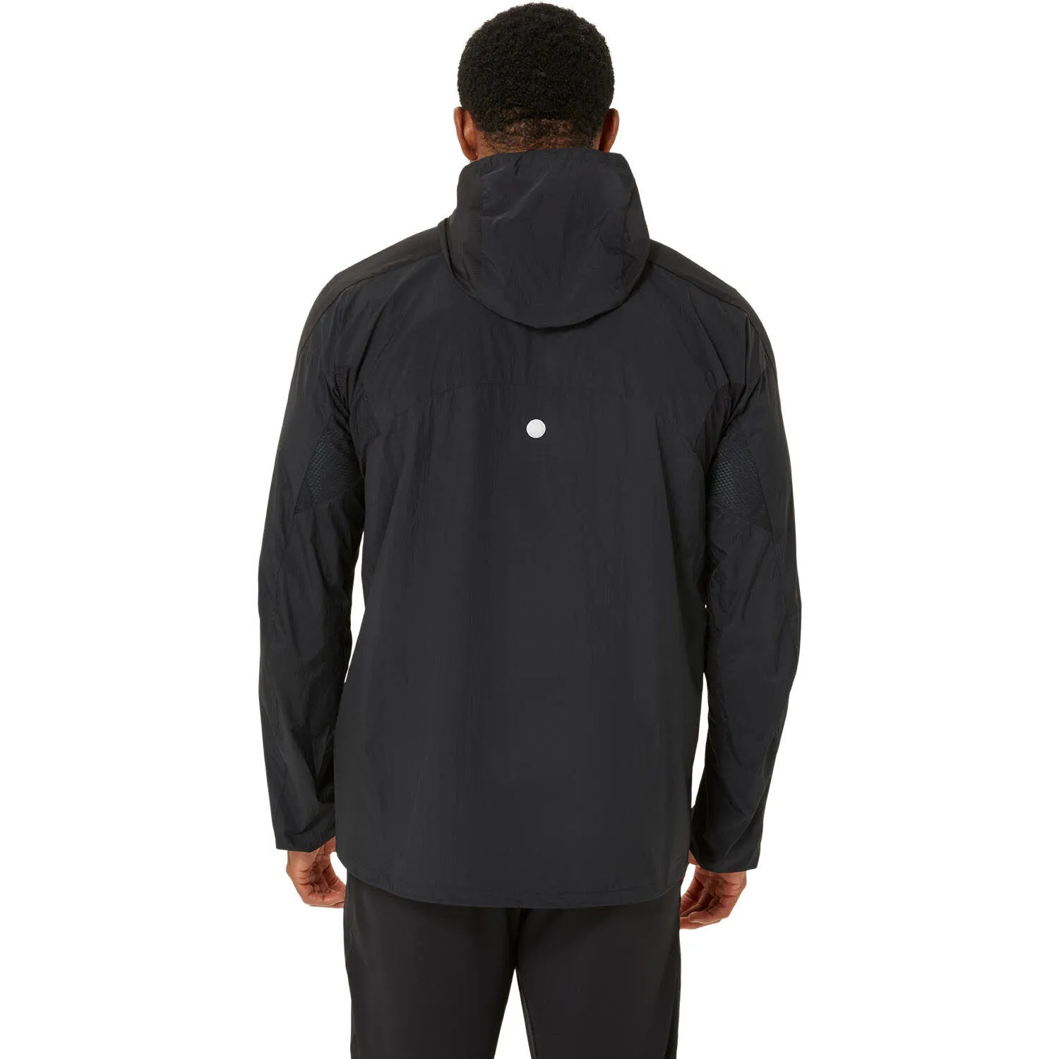 ASICS ROAD PACKABLE JACKET Laufjacke Herren schwarz