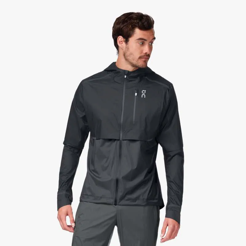 ON Weather Jacket Herren Regenjacke Laufjacke Trainingsjacke black | shadow NEU