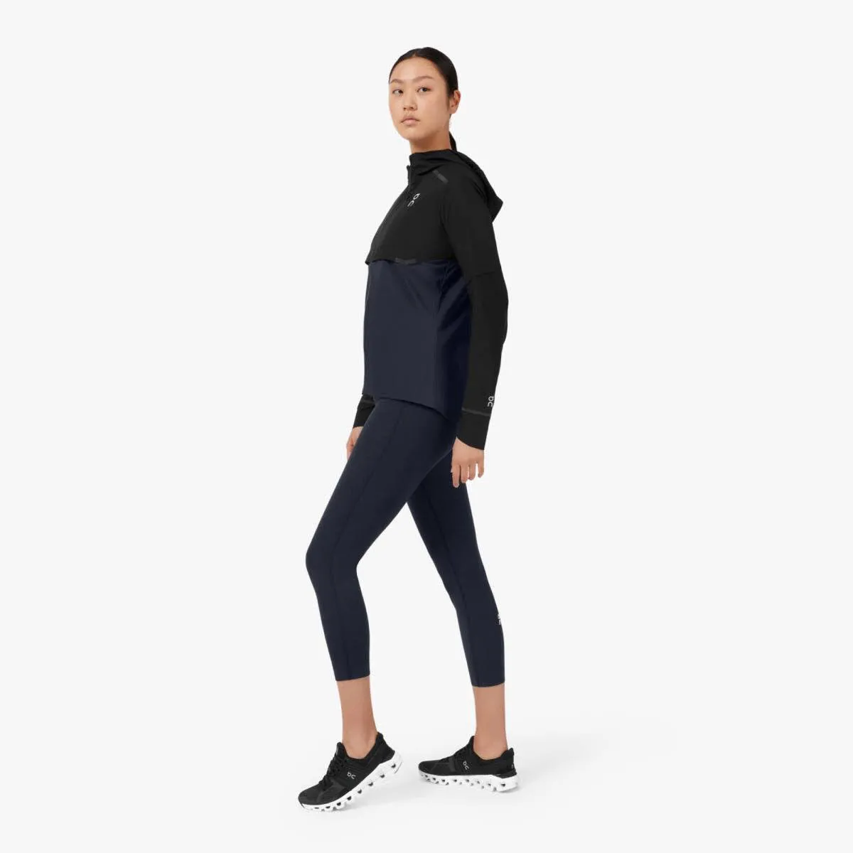 ON WEATHER-JACKET W Damen Laufjacke Trainingsjacke schwarz NEU