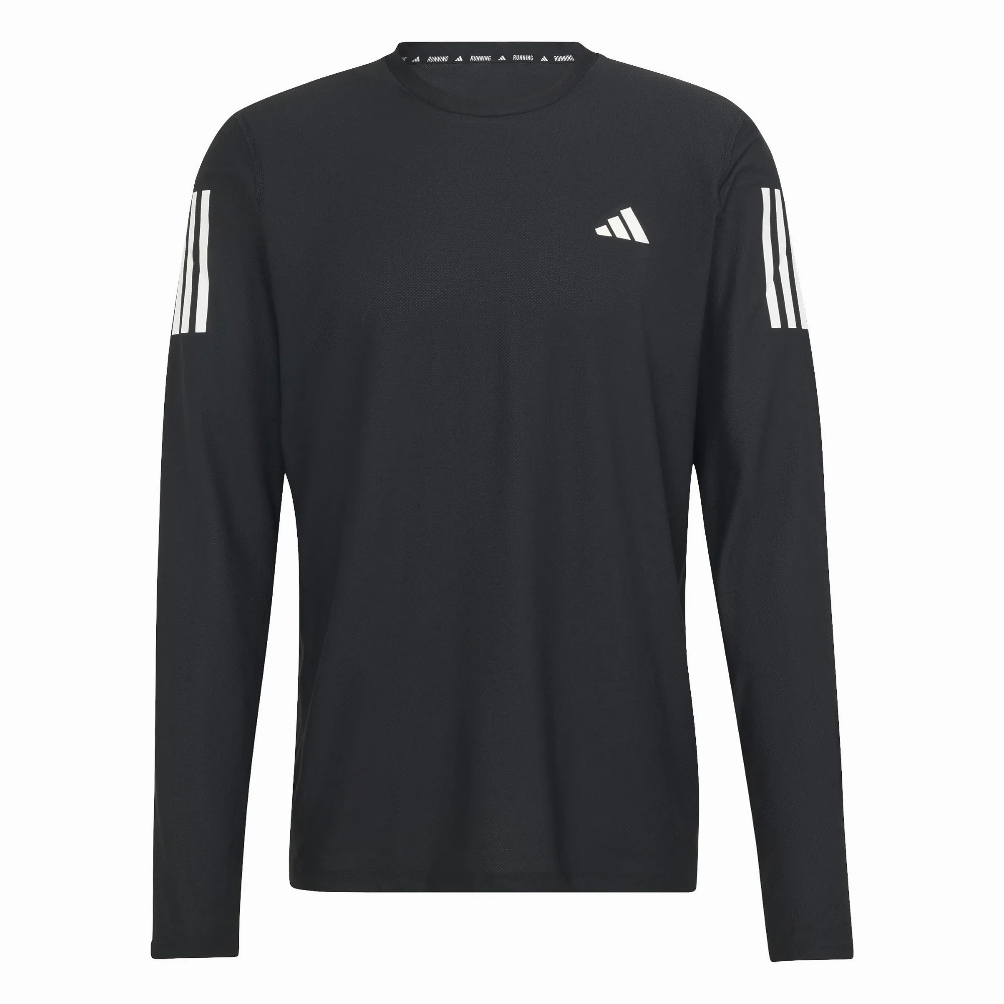 adidas Own the Run Longsleeve Langarmshirt Herren schwarz