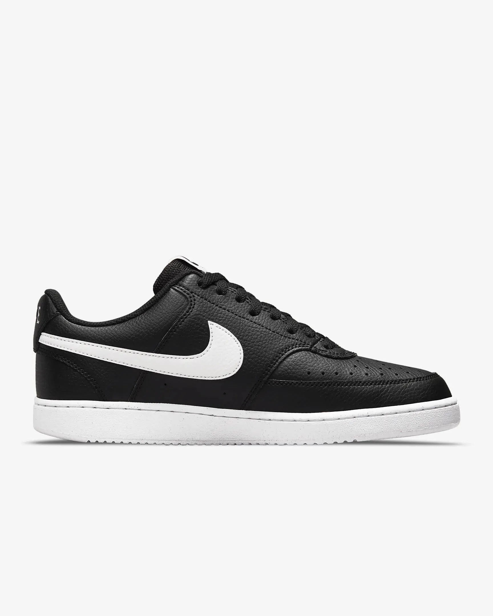 Nike Court Vision Low Next Nature Sneaker Freizeitschuh Herren schwarz weiß