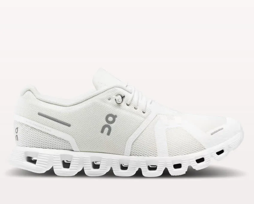 ON CLOUD 5 Damen Laufschuhe Joggingschuhe Alltagsschuhe undyed-white/white NEU