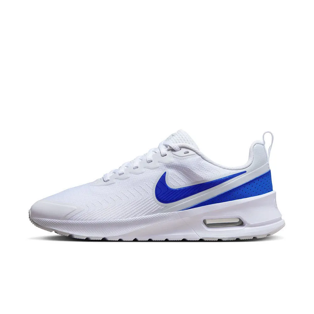 NIKE AIR MAX NUAXIS Herren Sneaker Low sportlich Freizeitschuhe weiß/blau