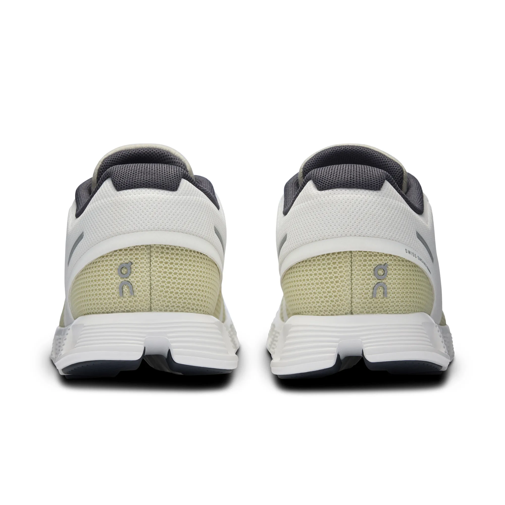 ON Cloud 5 Push Sneaker Freizeitschuhe Damen weiß grün