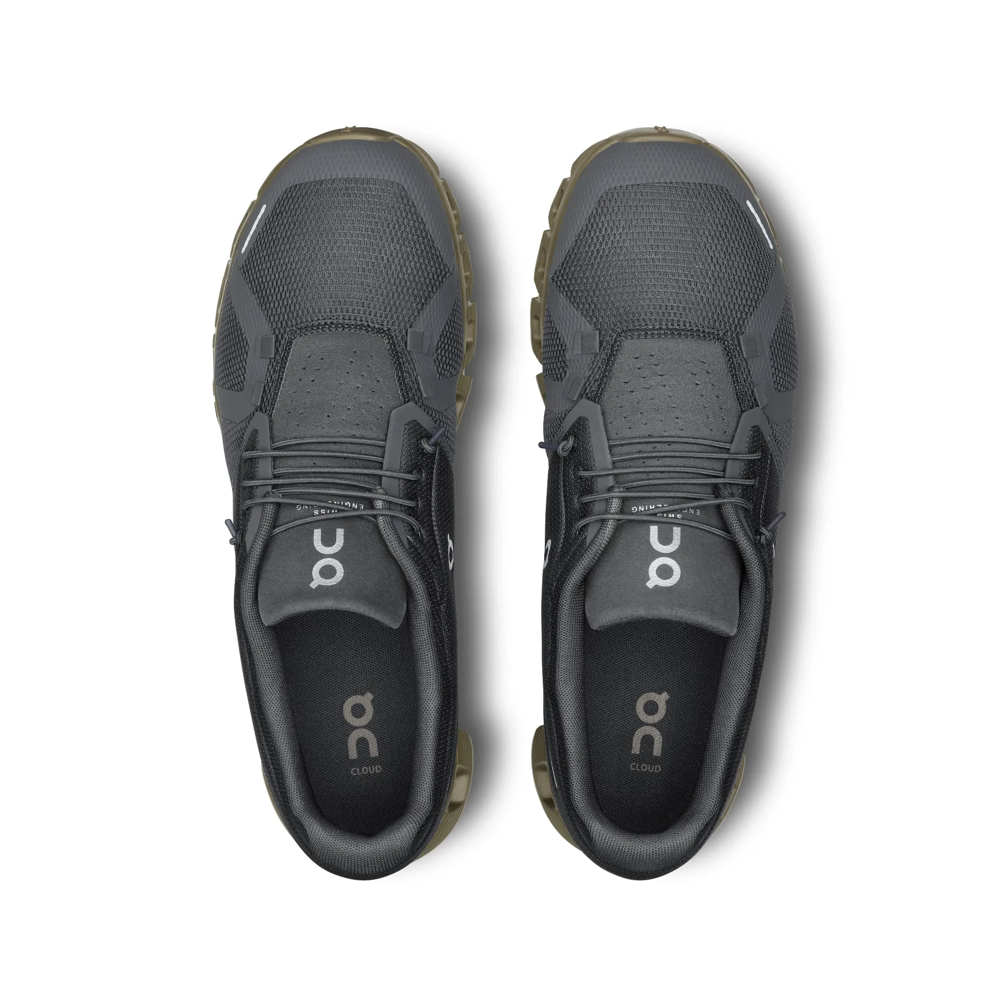 ON Cloud 5 Sneaker Freizeitschuhe Herren dunkelgrau