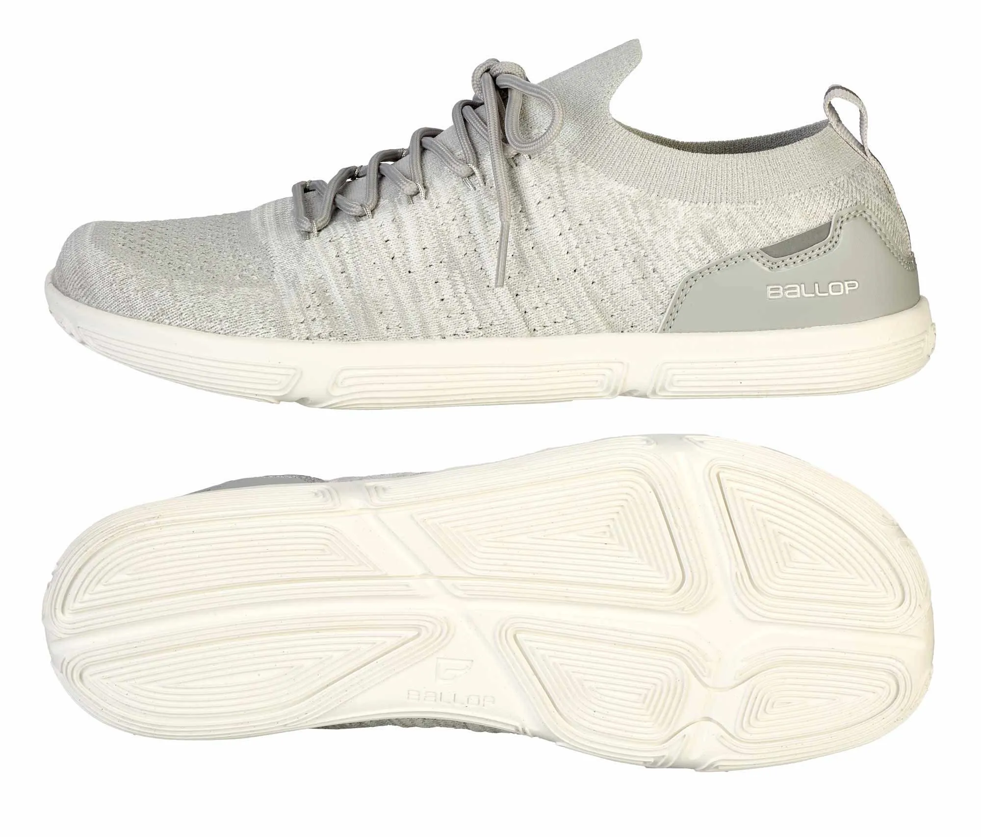 BALLOP Barfußschuhe Movel Erwachsene Unisex hellgrau