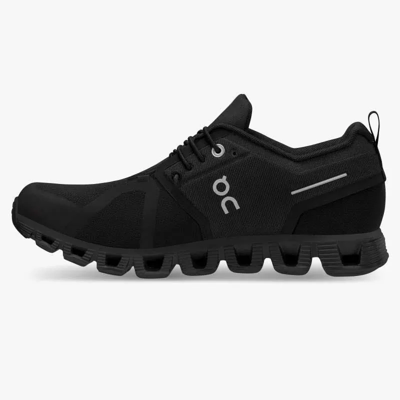 On Cloud 5 Waterproof Laufschuhe Wasserdicht Running Sneaker Damen all black NEU
