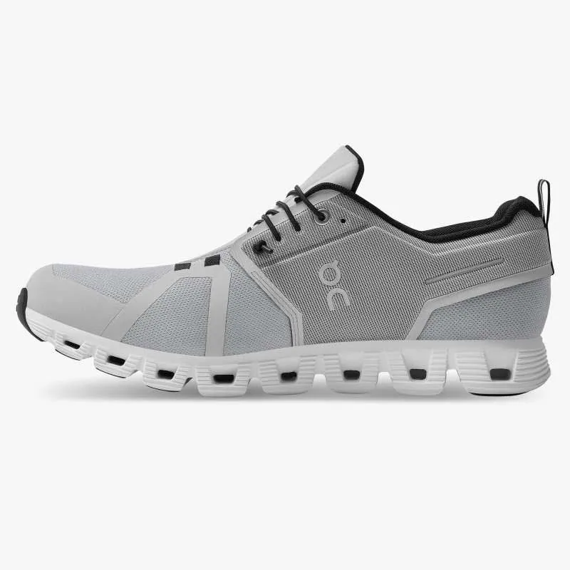 On Cloud 5 Waterproof Herren Sneaker Low sportlich Freizeitschuhe glacier/white