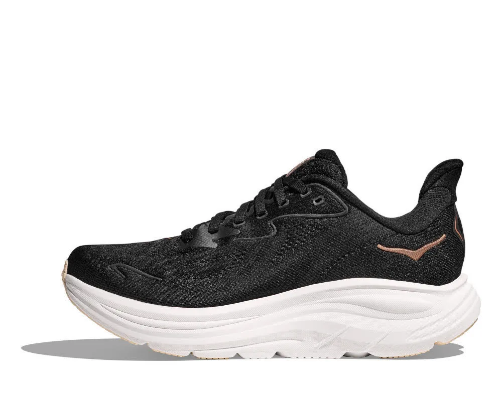 Hoka W CLIFTON 10 Damen Laufschuhe Joggingschuhe black/rose gold