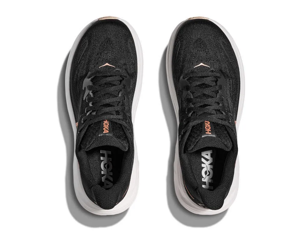 Hoka W CLIFTON 10 Damen Laufschuhe Joggingschuhe black/rose gold