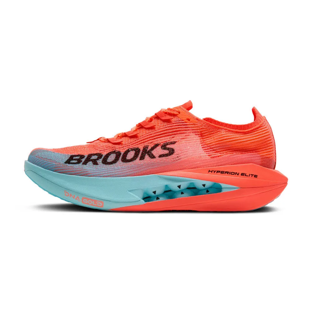 Brooks Hyperion Elite 5 Herren Laufschuhe Joggingschuhe pink clay/atomizer blue