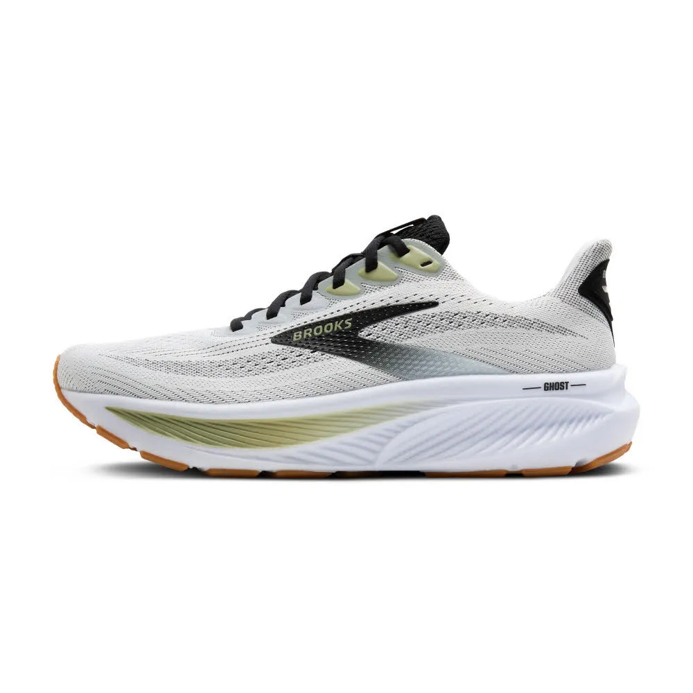 Brooks Ghost 17 Herren Laufschuhe Joggingschuhe white/black/tea