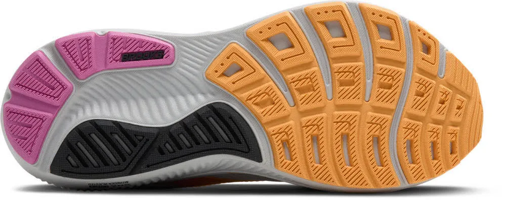 Brooks Ghost 17 Damen Laufschuhe Joggingschuhe oyster/apricot/pink