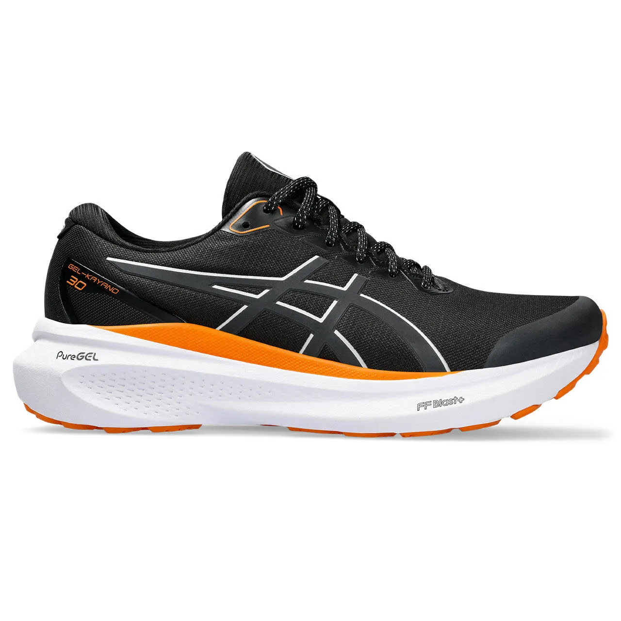 Asics Gel-Kayano 30 Lite-Show Joggingschuh Reflektierend Wasserfest Warm Herren Schwarz