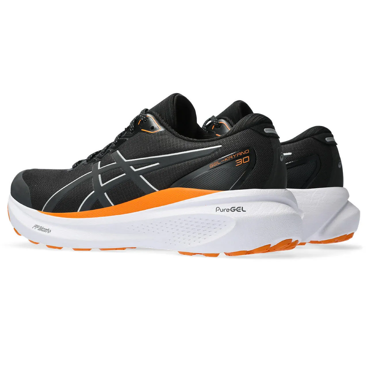 Asics Gel-Kayano 30 Lite-Show Joggingschuh Reflektierend Wasserfest Warm Herren Schwarz