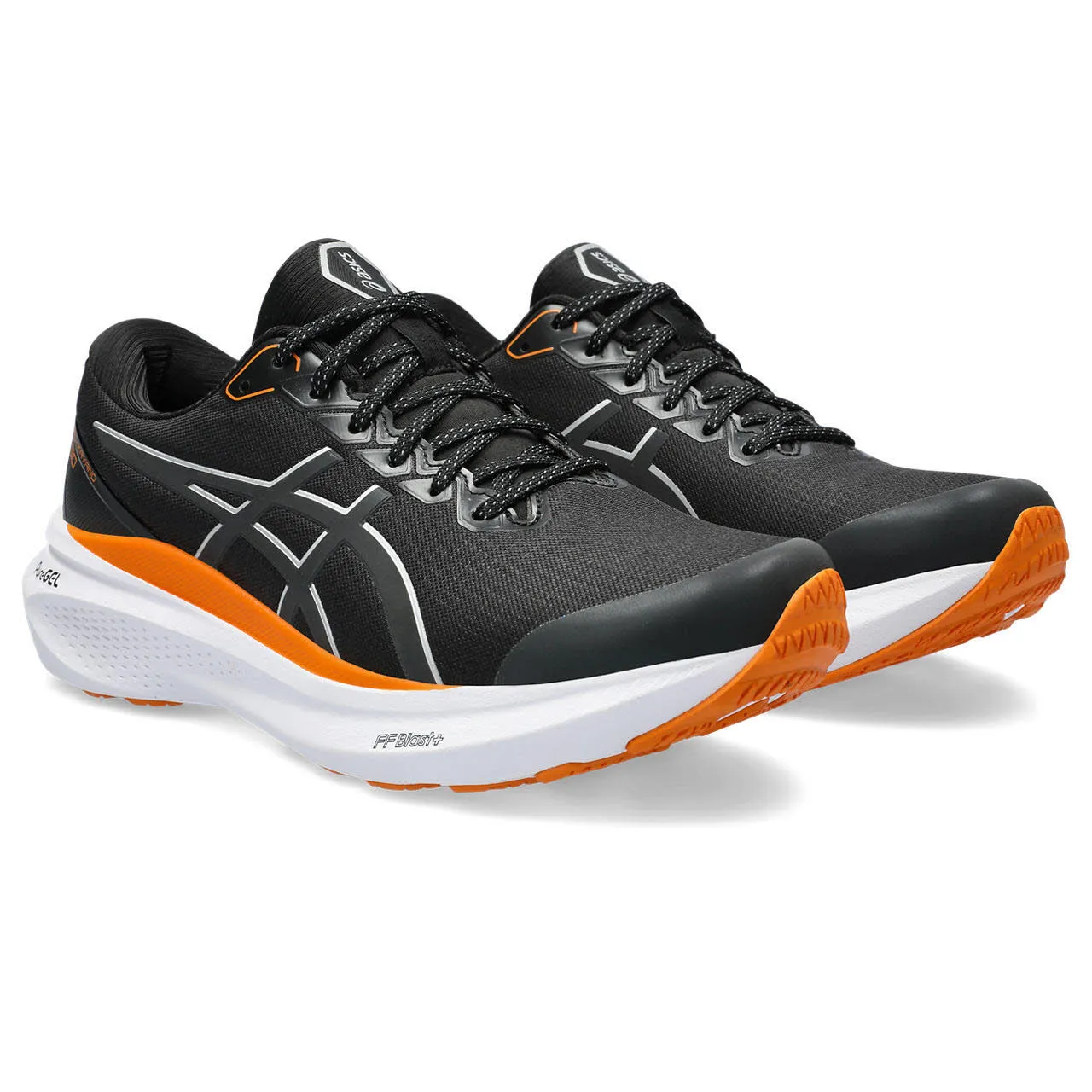 Asics Gel-Kayano 30 Lite-Show Joggingschuh Reflektierend Wasserfest Warm Herren Schwarz