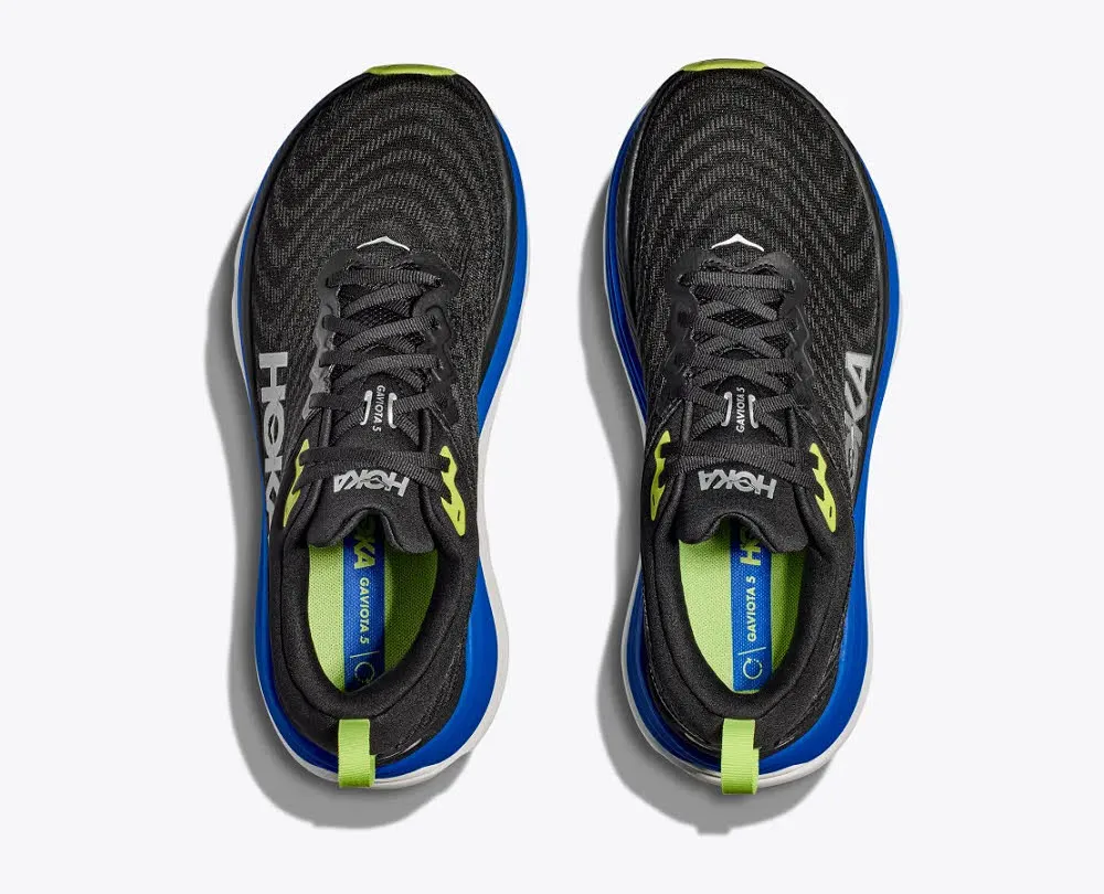 Hoka Gaviota 5 Wide Herren Laufschuhe Joggingschuhe schwarz