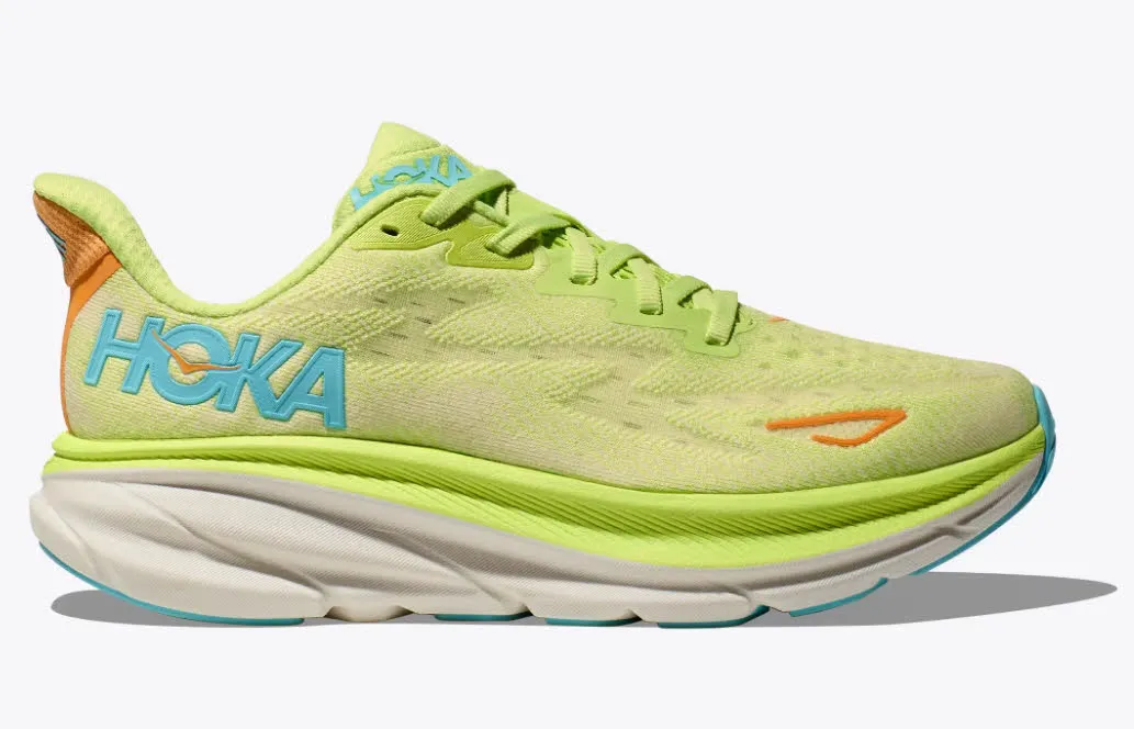 Hoka Clifton 9 Laufschuhe Joggingschuhe Damen hellgrün