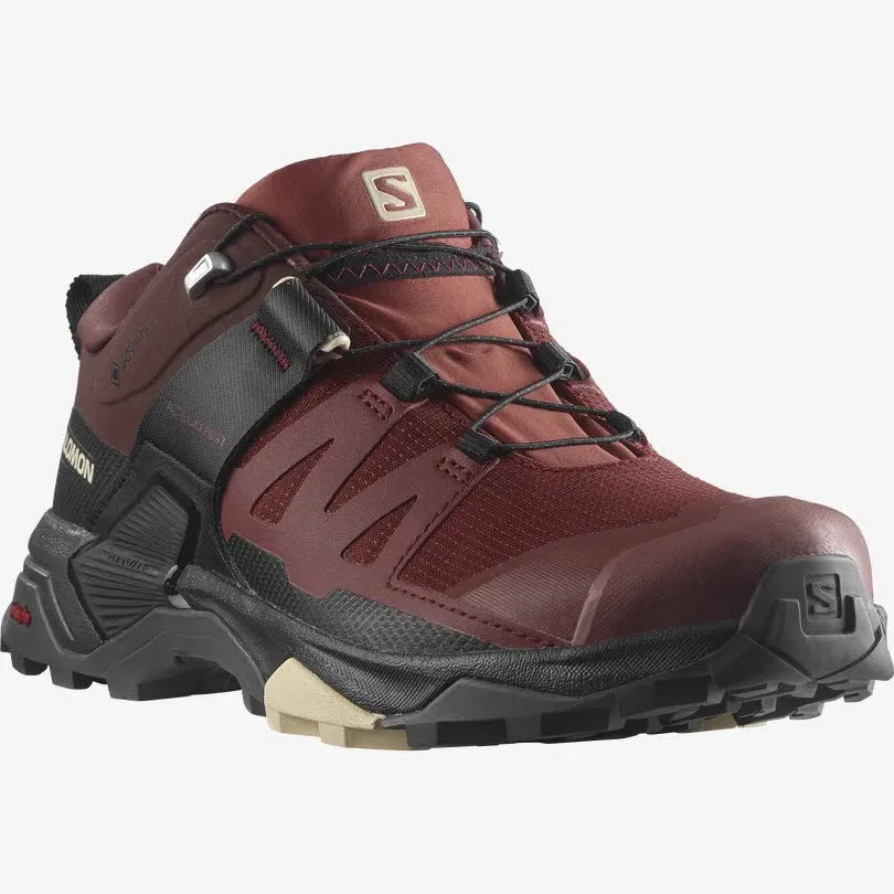 Salomon X Ultra 4 Gore-Tex Damen Hiking-Halbschuh rot