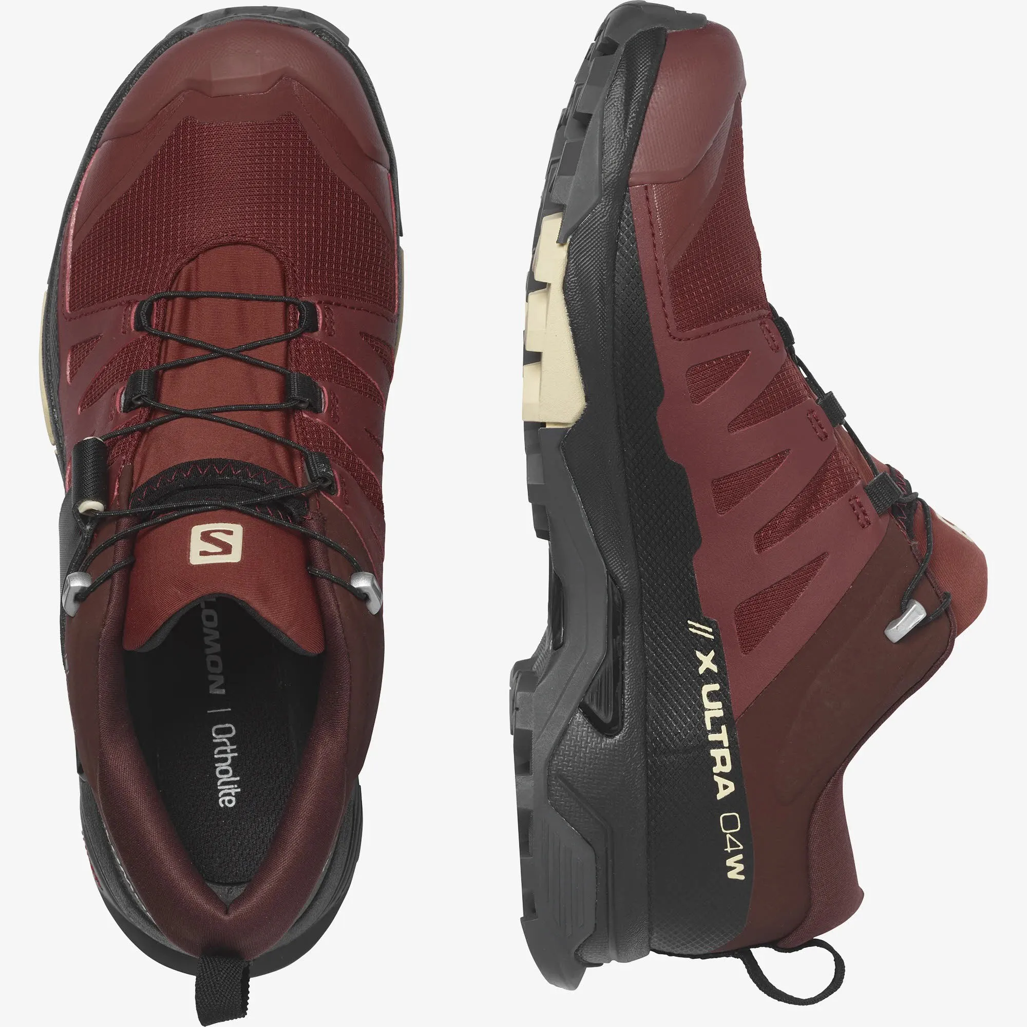 Salomon X Ultra 4 Gore-Tex Damen Hiking-Halbschuh rot