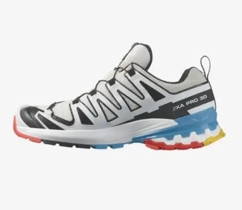 Salomon XA PRO 3D V9 Damen Wanderschuhe Walkingschuhe wasserdicht weiß