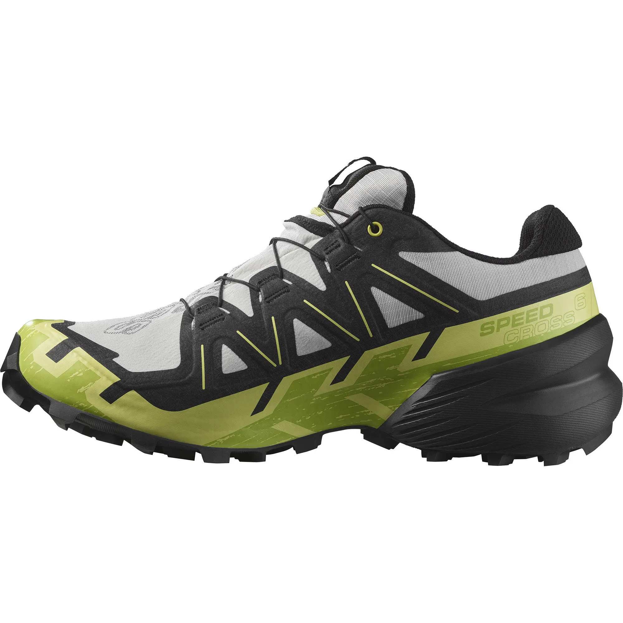 Salomon SPEEDCROSS 6 GTX Trailrunning Wanderschuh Herren weiß grün NEU