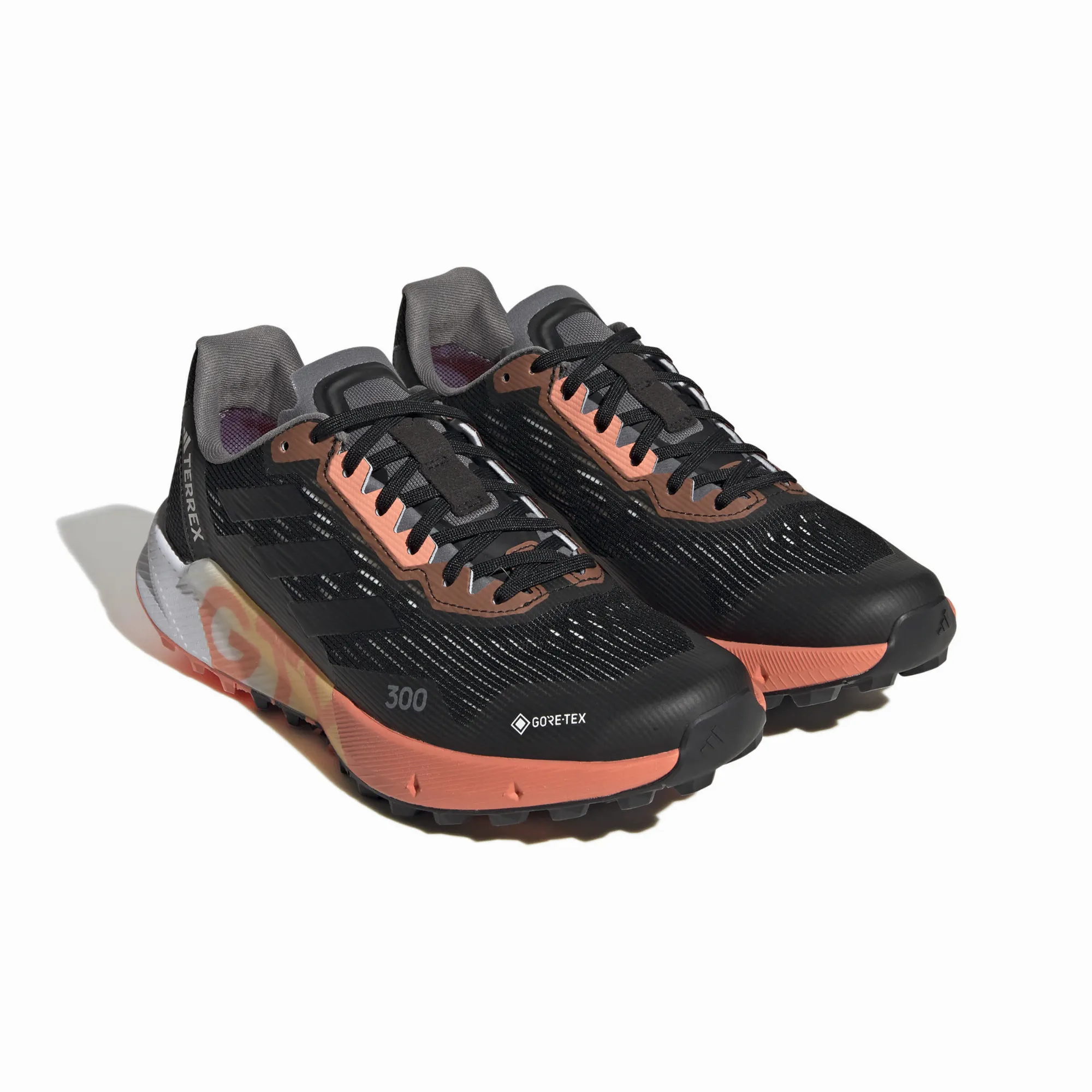 adidas Terrex Agravic Flow Damen Joggingschuh Rot Schwarz