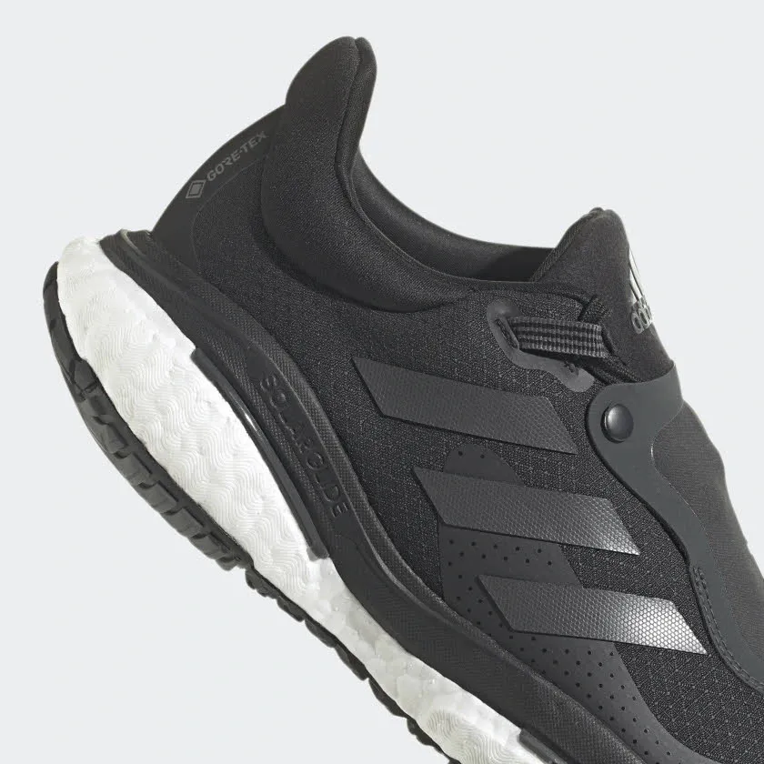 adidas Solar Glide 5 GTX Herren Joggingschuhe Sportschuhe Schwarz Grau