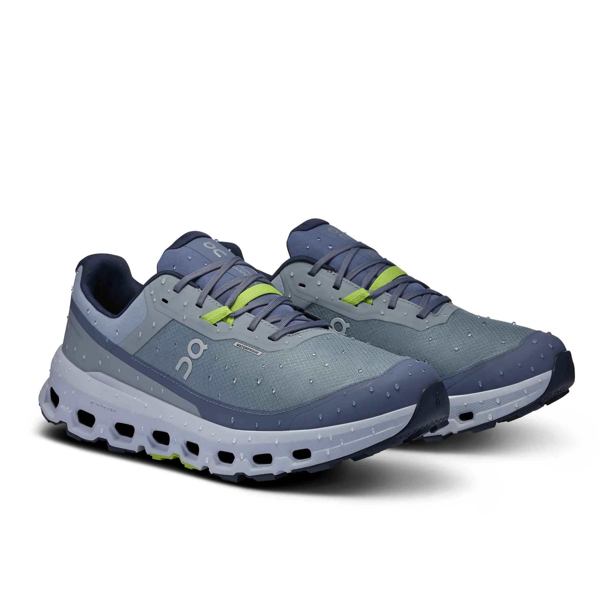 ON Cloudvista 2 Waterproof Joggingschuhe Laufschuhe Damen blau
