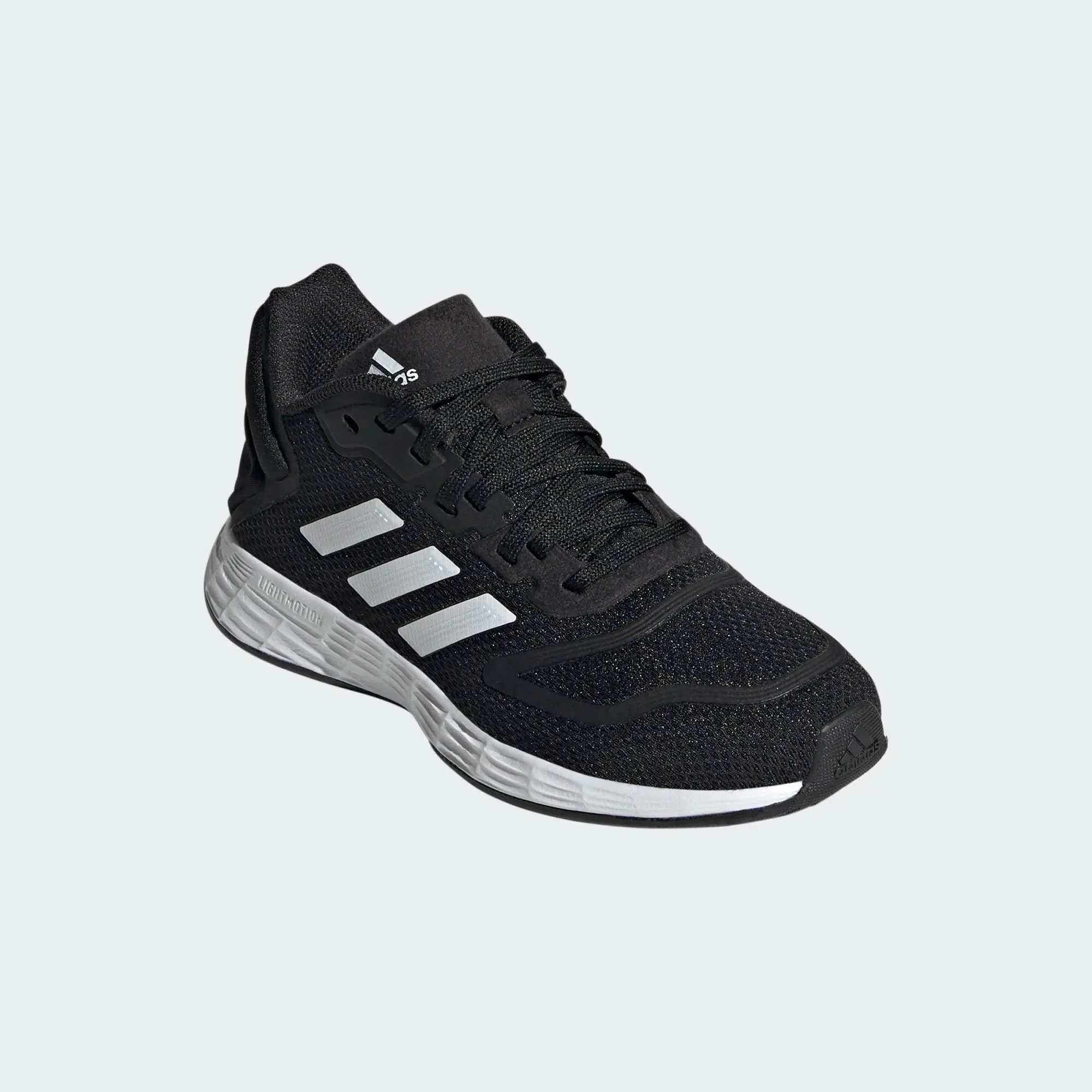 adidas DURAMO 10 K Jungen Laufschuh Sport Freizeit schwarz