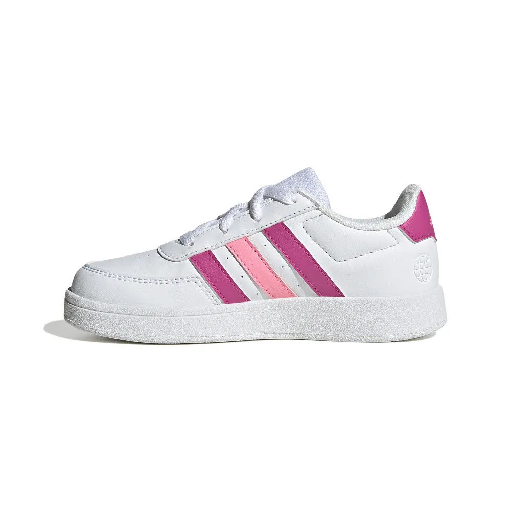 adidas BREAKNET 2.0 SHOES KIDS Mädchen Sneaker Low Freizeitschuhe weiß
