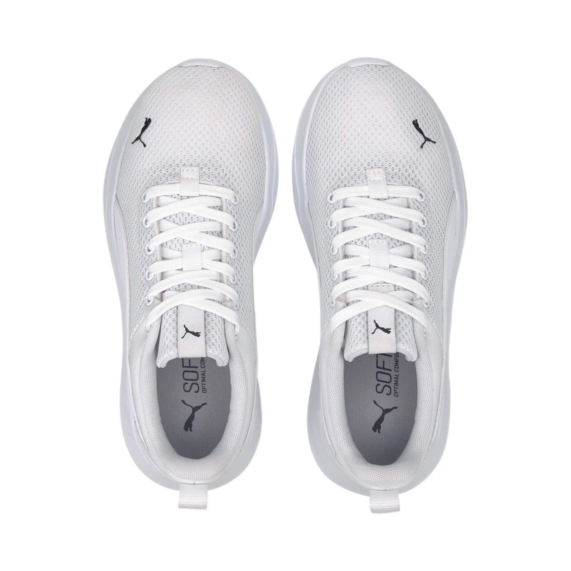 Puma Anzarun Lite Jr Jungen Sneaker Freizeitschuh sportlich weiß