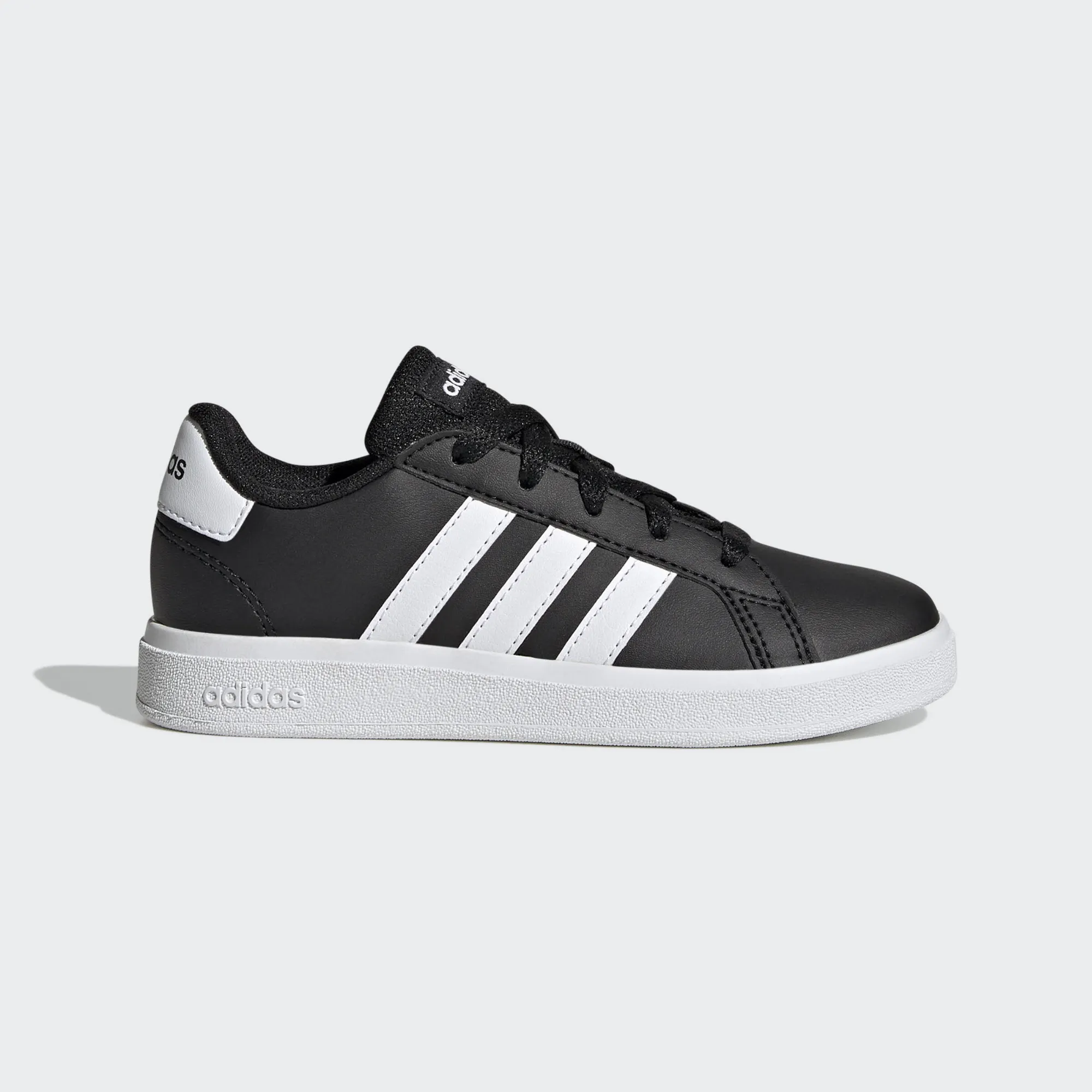 adidas Grand Court Jungen Lifestyle Schuhe Lace-Up Schuh schwarz