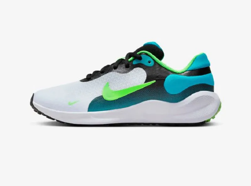 NIKE REVOLUTION 7 Kinder Laufschuhe Sportschuhe Sneaker Low grau