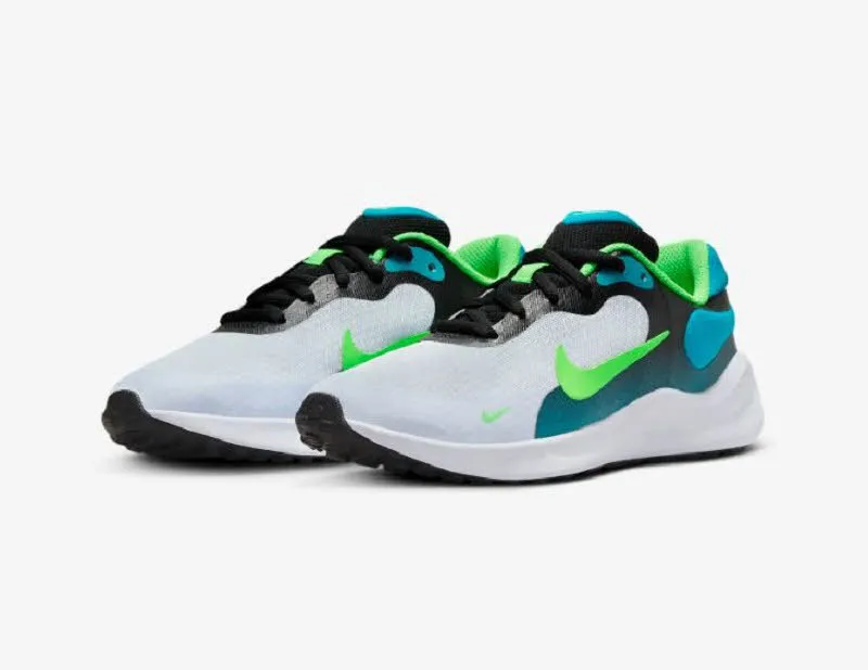 NIKE REVOLUTION 7 Kinder Laufschuhe Sportschuhe Sneaker Low grau