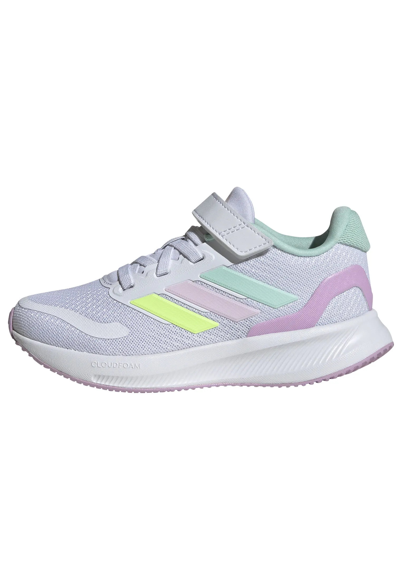 adidas Runfalcon 5 Kids Schuh Sneaker Kinder hellblau lila