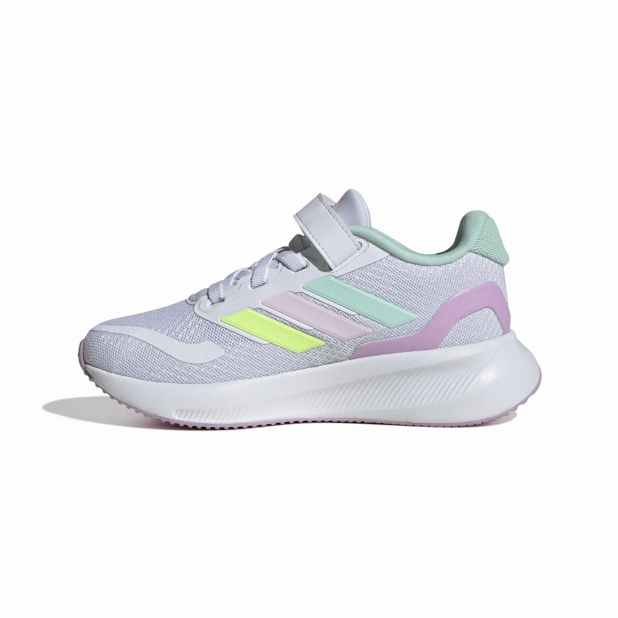 adidas Runfalcon 5 Kids Schuh Sneaker Kinder hellblau lila