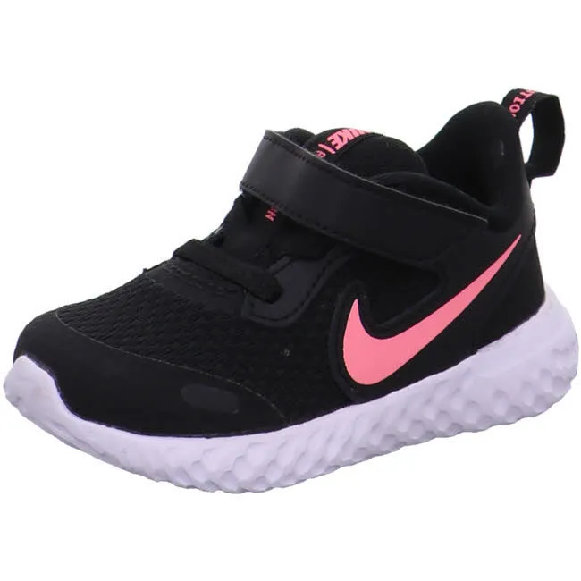 Nike Revolution 5 Baby Toddler Sneaker Turnschuhe Klettverschluß schwarz NEU