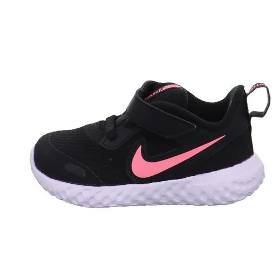 Nike Revolution 5 Baby Toddler Sneaker Turnschuhe Klettverschluß schwarz NEU