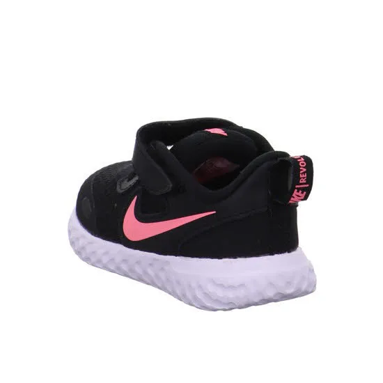 Nike Revolution 5 Baby Toddler Sneaker Turnschuhe Klettverschluß schwarz NEU