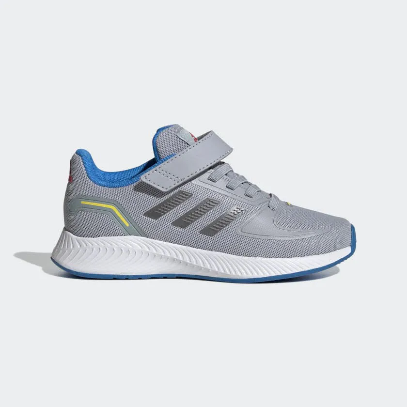 adidas RUNFALCON 2.0 EL Jungen Sneaker Sportschuhe Freizeitschuhe grau