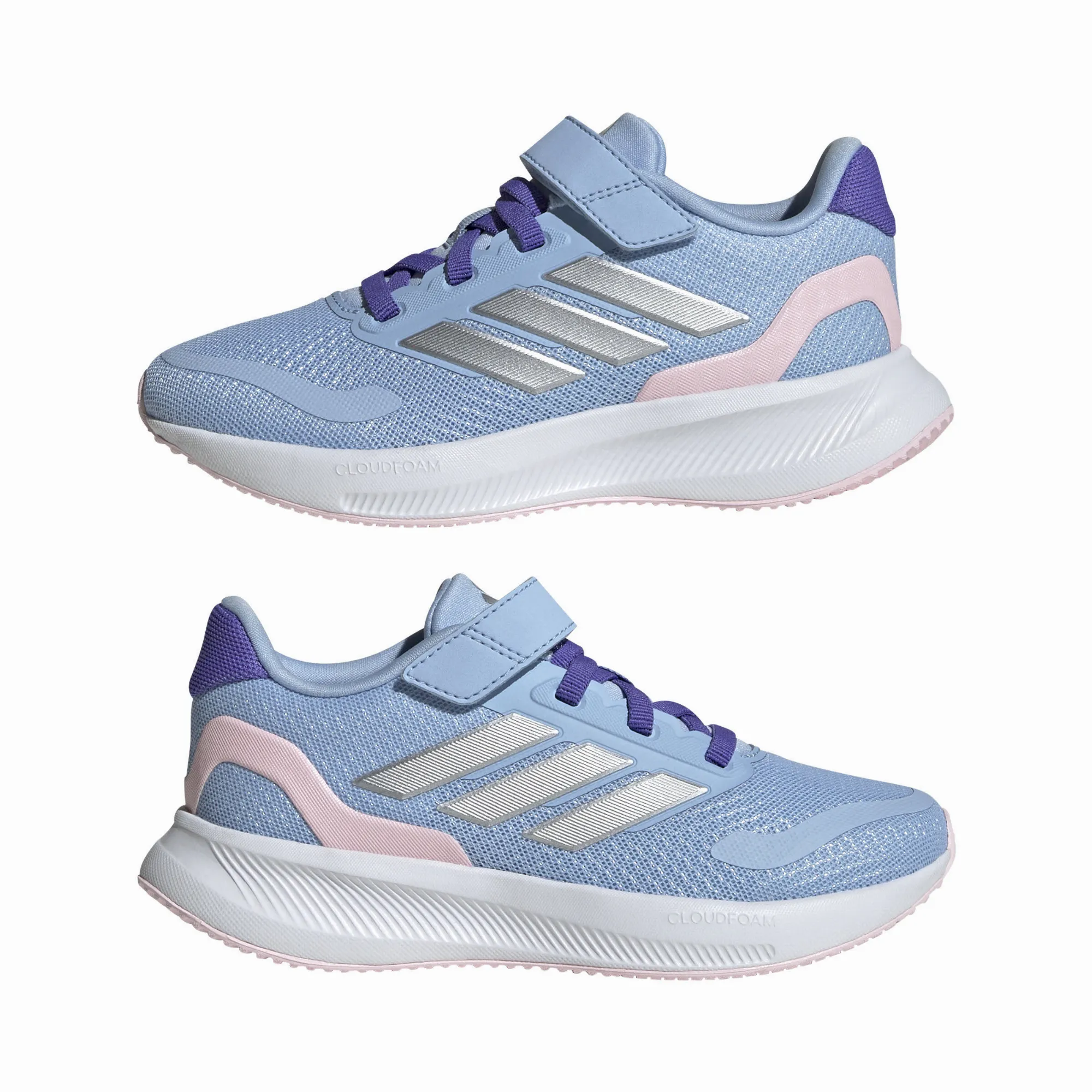 adidas RUNFALCON 5 Mädchen Sneaker Freizeitschuhe blau